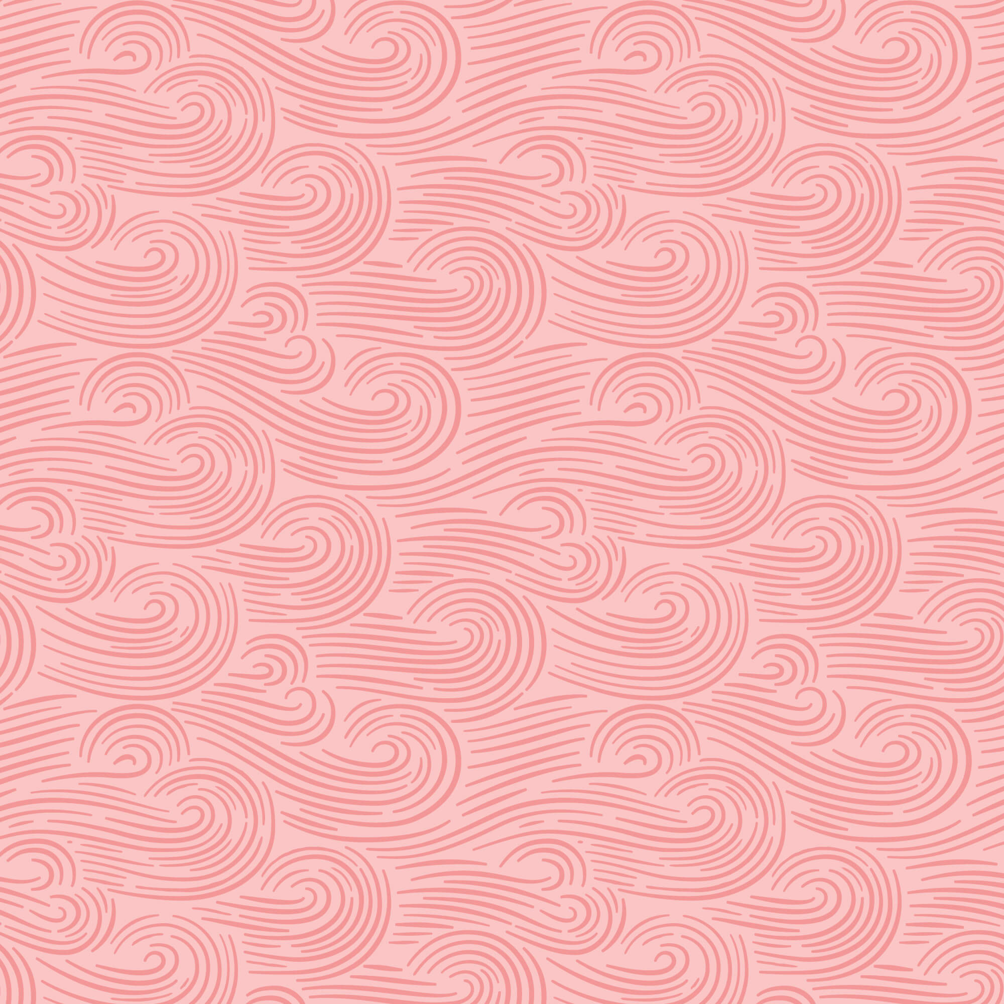Naturally Wild - Spring Breeze - Pink 44" / 45" Fabric Per Yard