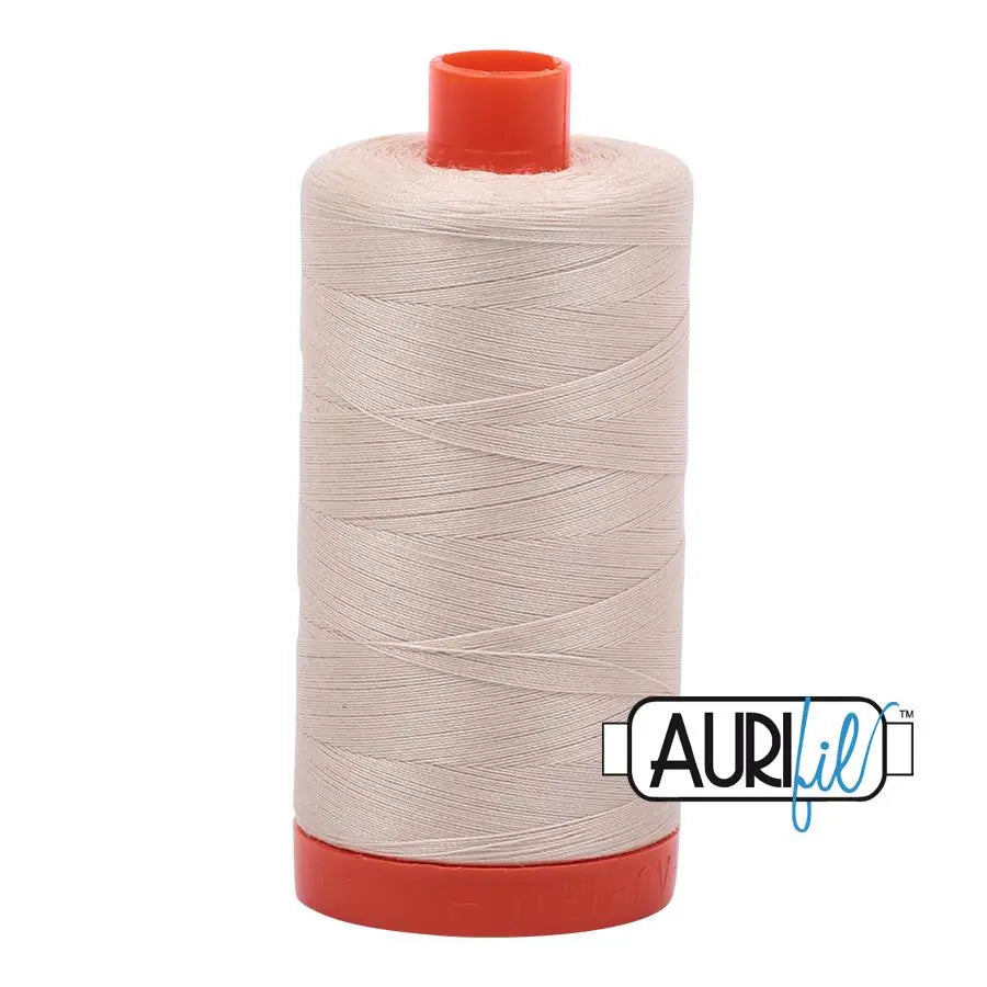 2310 Light Beige Aurifil Cotton 50wt Large Spool