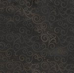 Quilting Treasures Ombre Scroll black