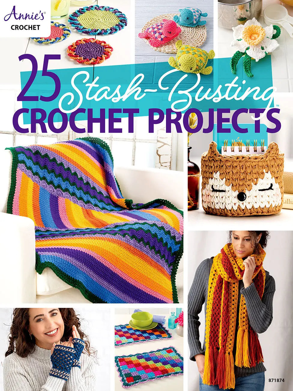 25 Stash-Busting Crochet Projects! - Linda's Electric Quilters