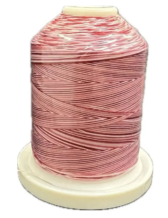 252 Strawberry Shortcake Signature Cotton Variegated Thread Mini Spool - 40WT American & Efird Signature