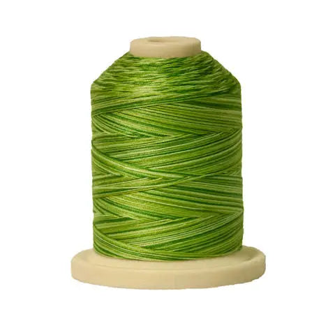259 Spring Grass Signature Cotton Variegated Thread Mini Spool - 40WT American & Efird Signature