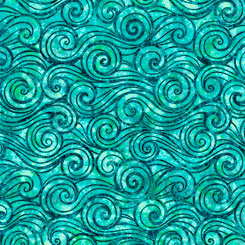 Quilting Treasures Oceana Waves quilting fabric