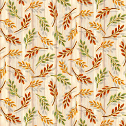 Quilting Treasures Harvest Elegance Leaf Sprigs quilting fabric