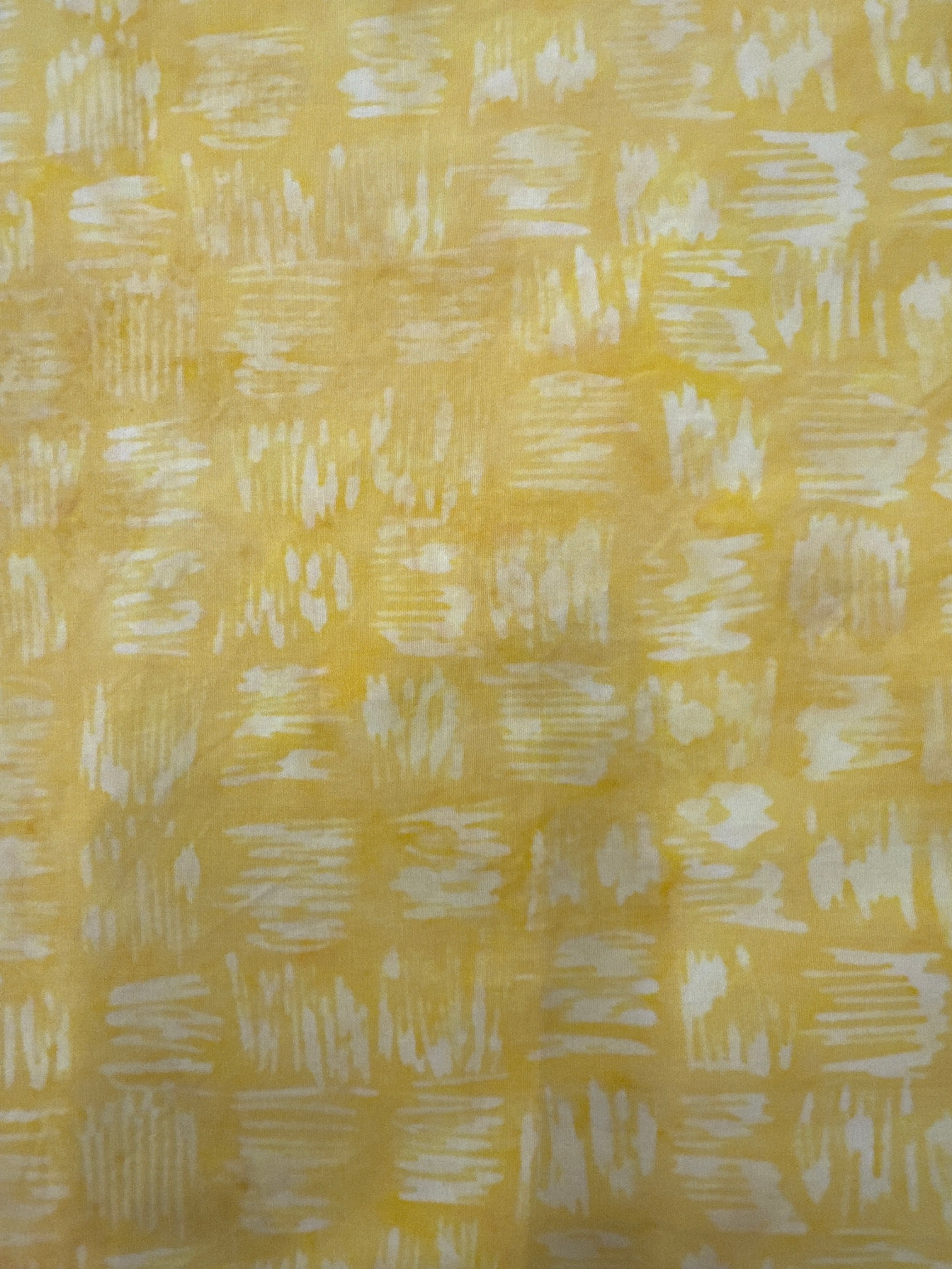Daffodil Lines yellow blender quilting fabric by Hoffman Fabrics