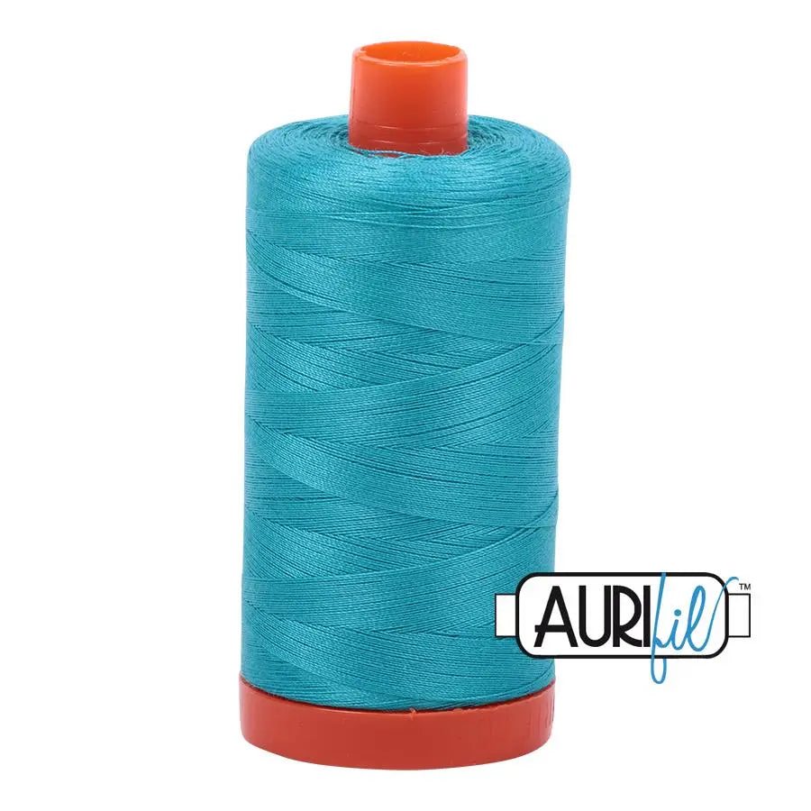 2810 Turquoise Aurifil Cotton 50wt