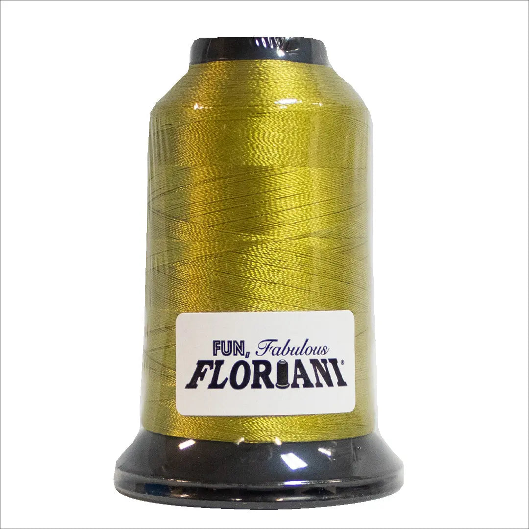 283 GREEN GOLD - Floriani Thread 40 weight 1000M Rnk Distributing