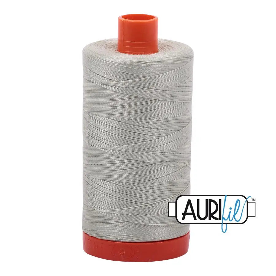 2843 Light Grey Green Aurifil Cotton 50wt