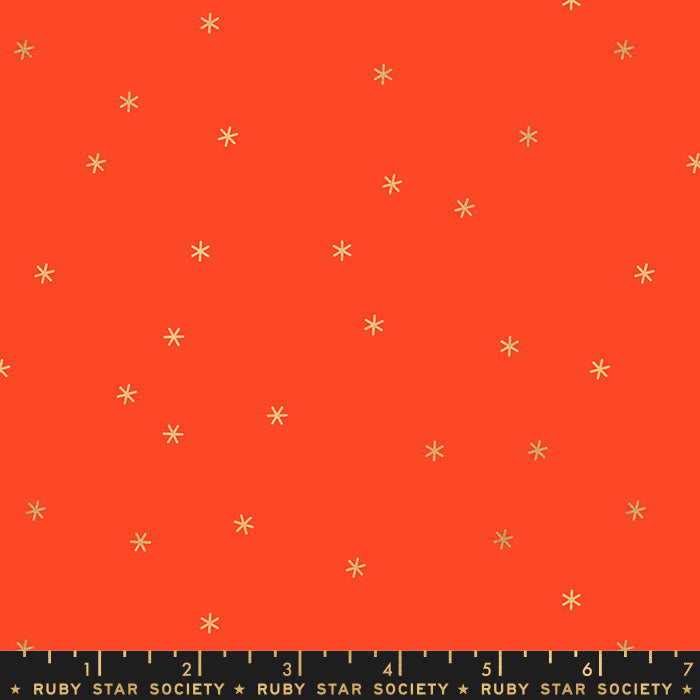 Spark Metallic Roadster Red RS0005 31M 45" wide fabric per yard