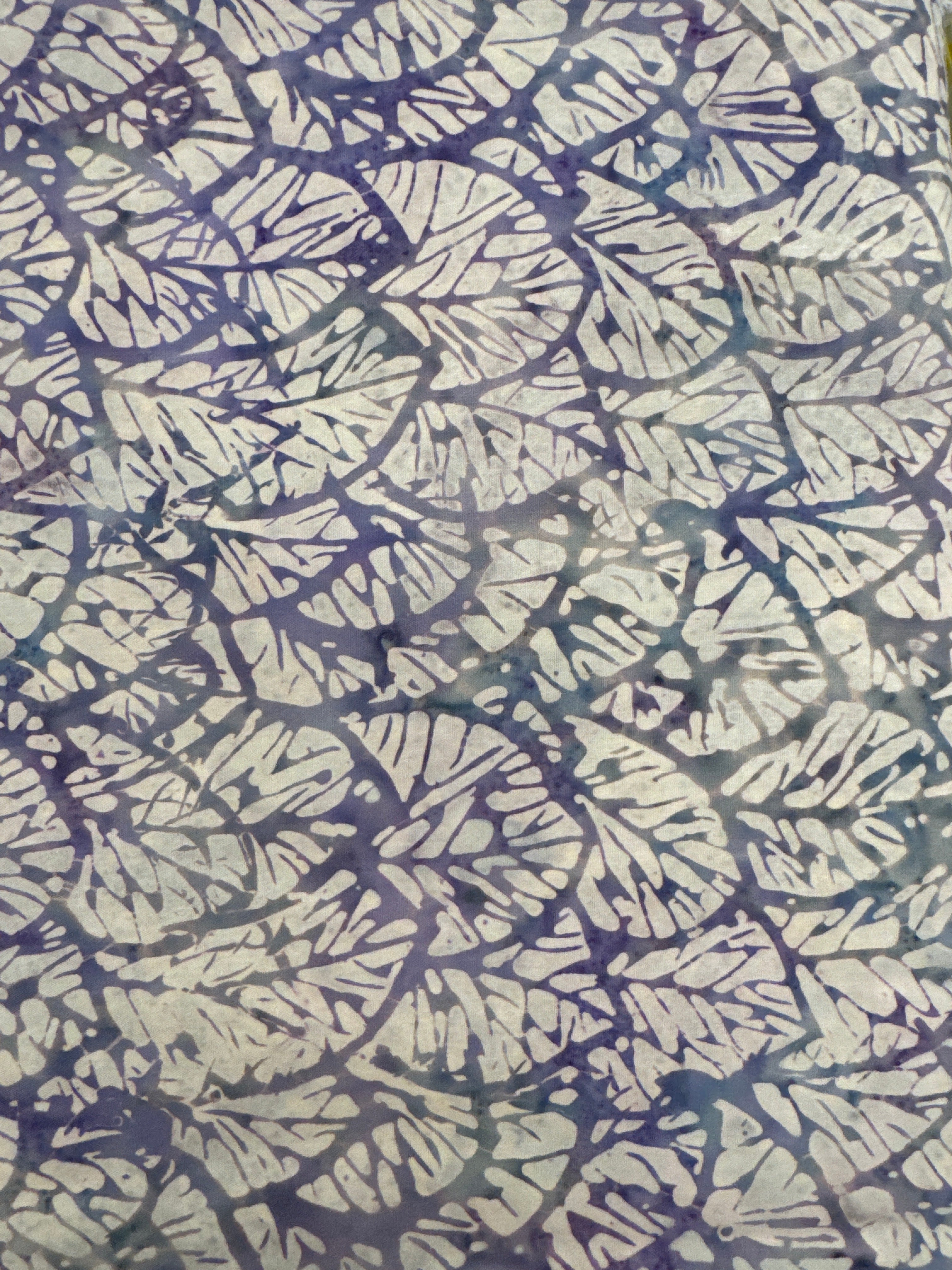 Andover Leaves on Purple quilting fabric