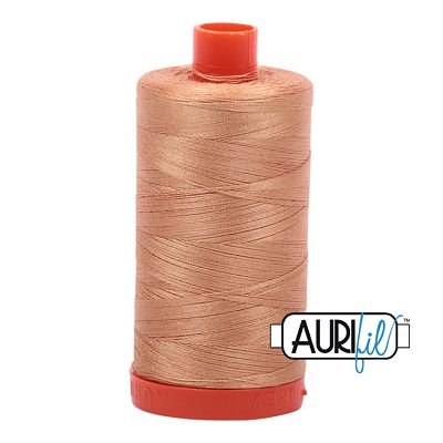 Aurifil 2320 Light Toast 50wt cotton thread 1300m spool