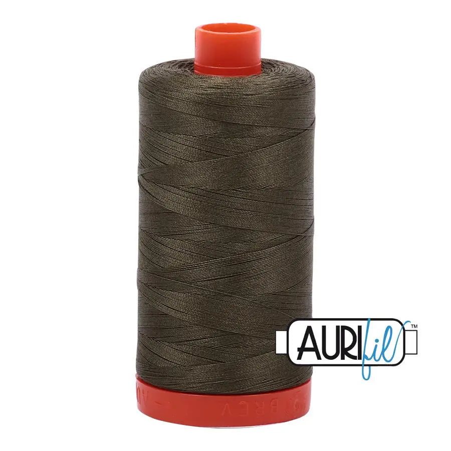 2905 Army Green Aurifil Cotton 50wt