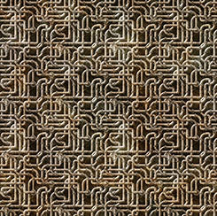 QT Fabrics Measure Twice ironwork quilting cotton fabric