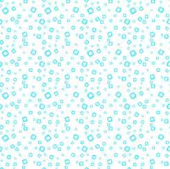 QT Fabrics Snowman Follies square geo winter quilting cotton fabric in Blue