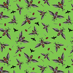 Quilting Treasures Steampunk Hallow bats Halloween quilting cotton fabric