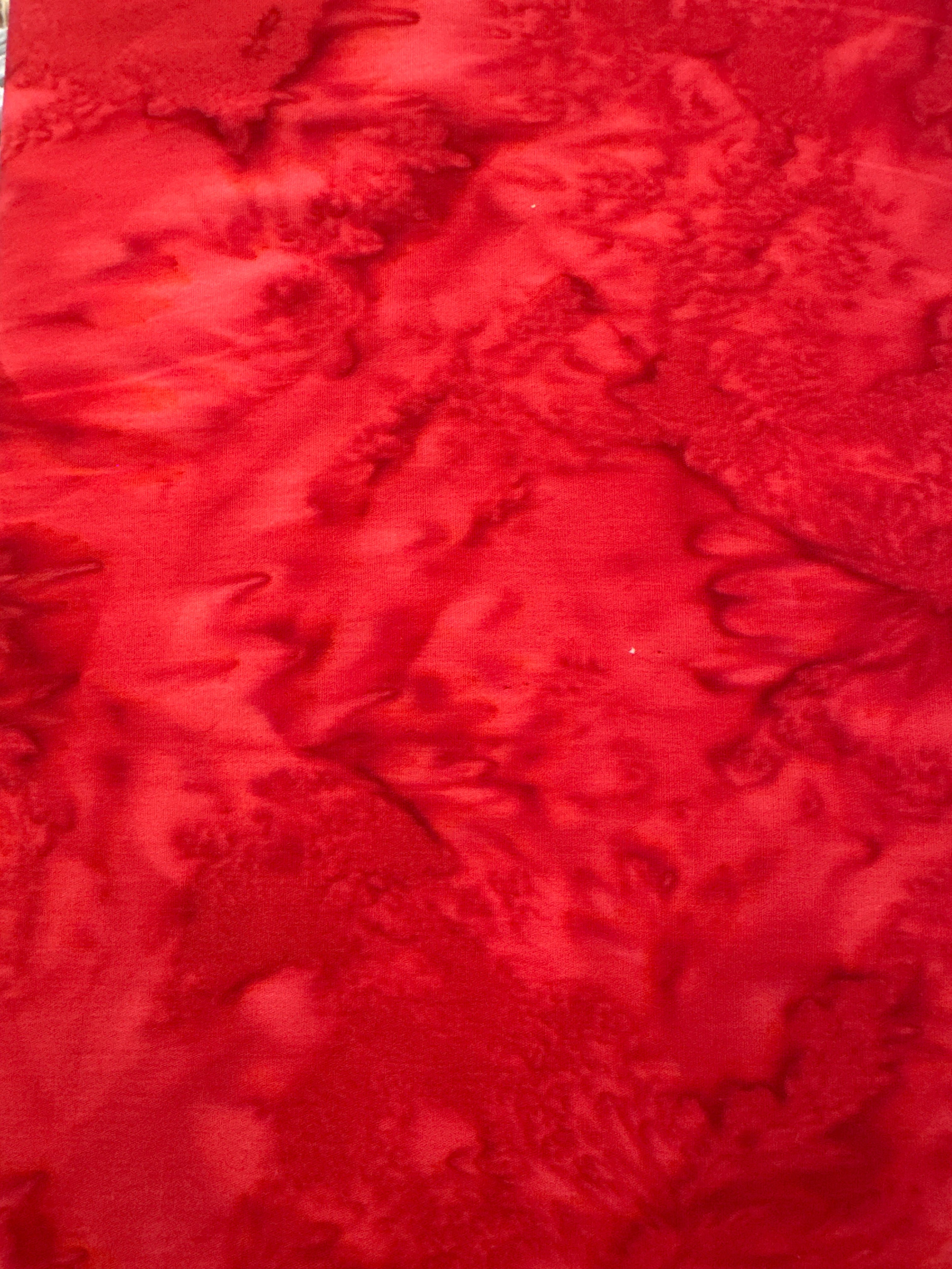 Watercolor Basic Red blender quilting fabric by Hoffman Fabrics