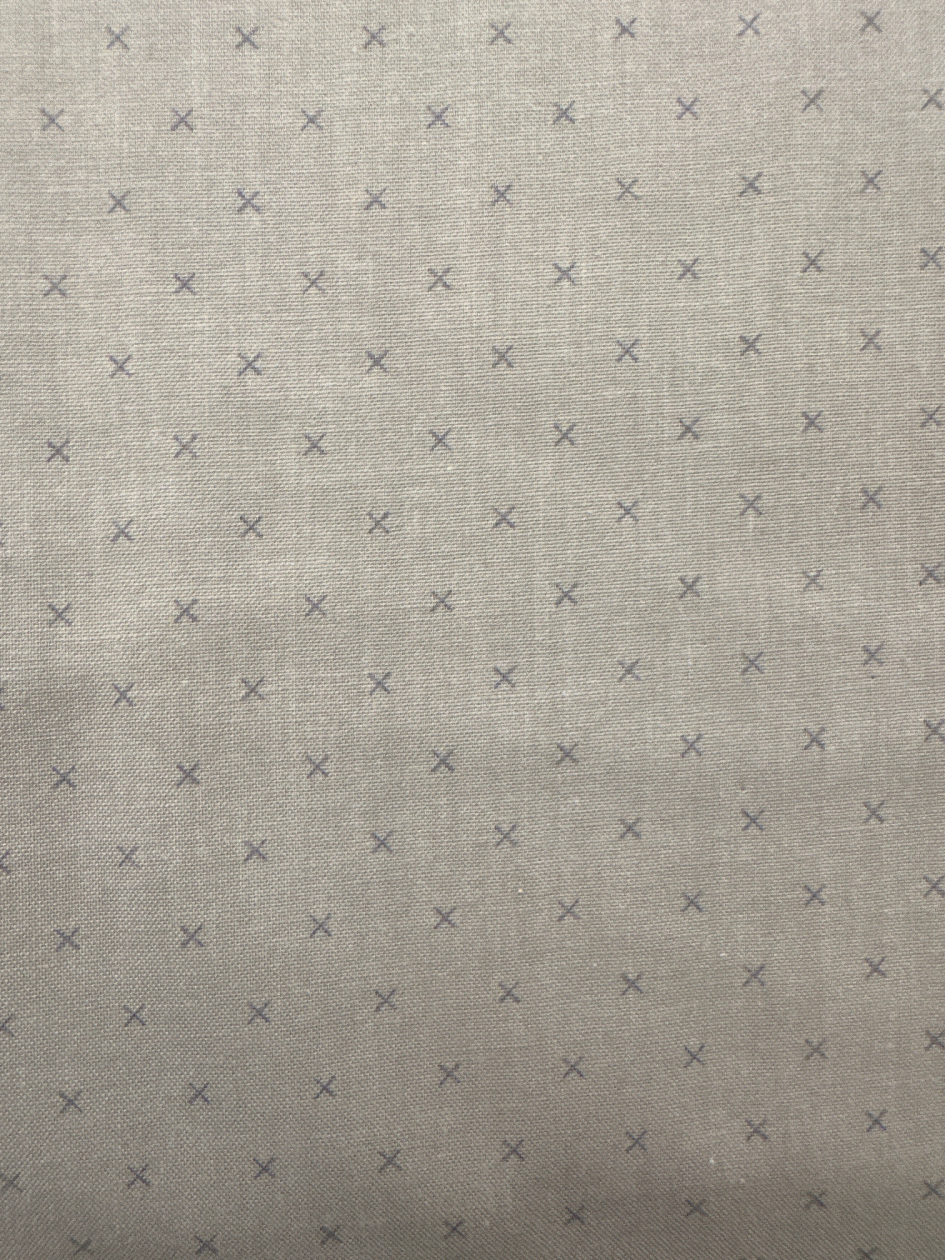 All my Xs Beige geometric quilting fabric by Andover Fabrics