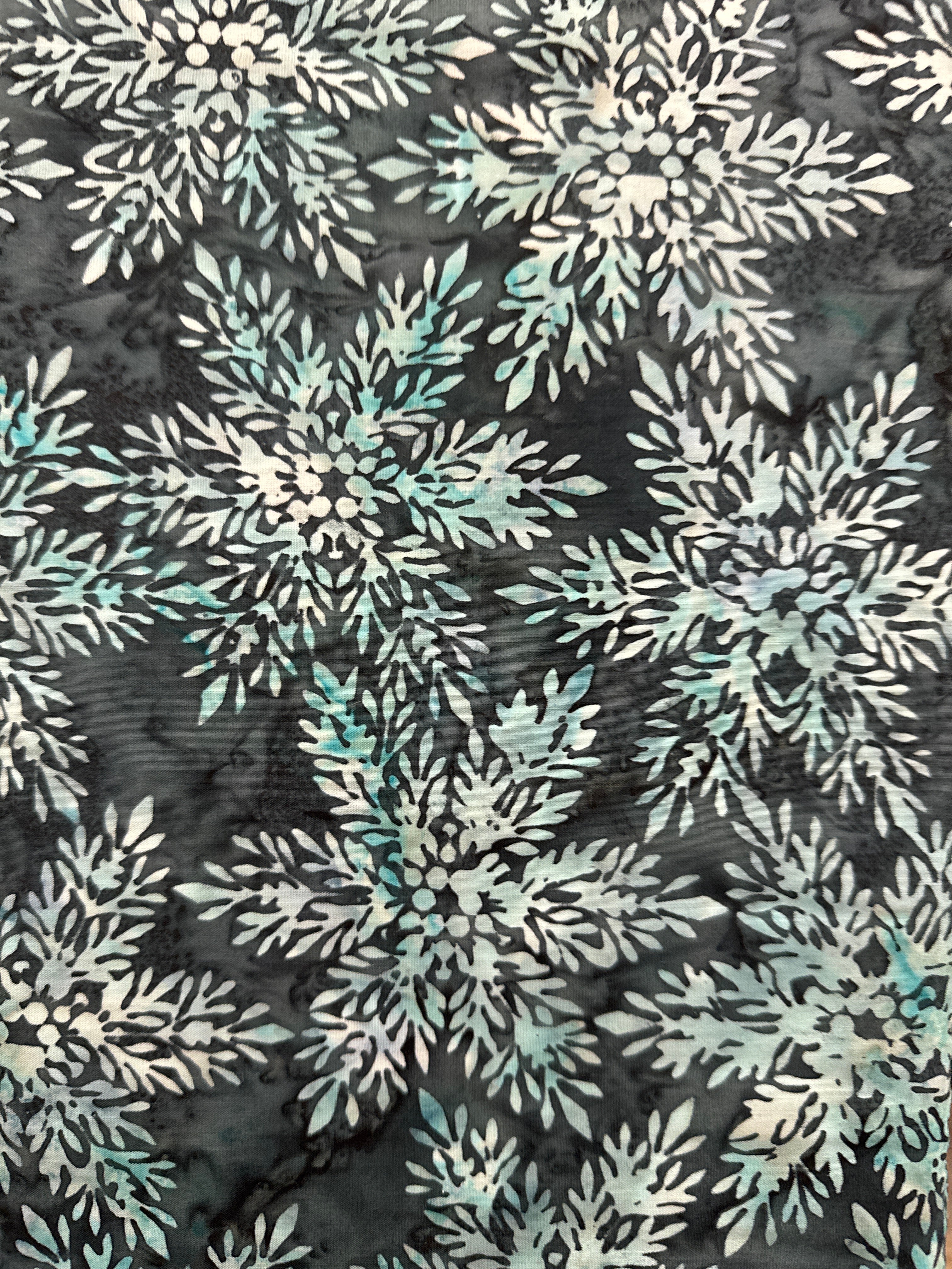 Hoffman Snowflakes Slate Blue quilting fabric
