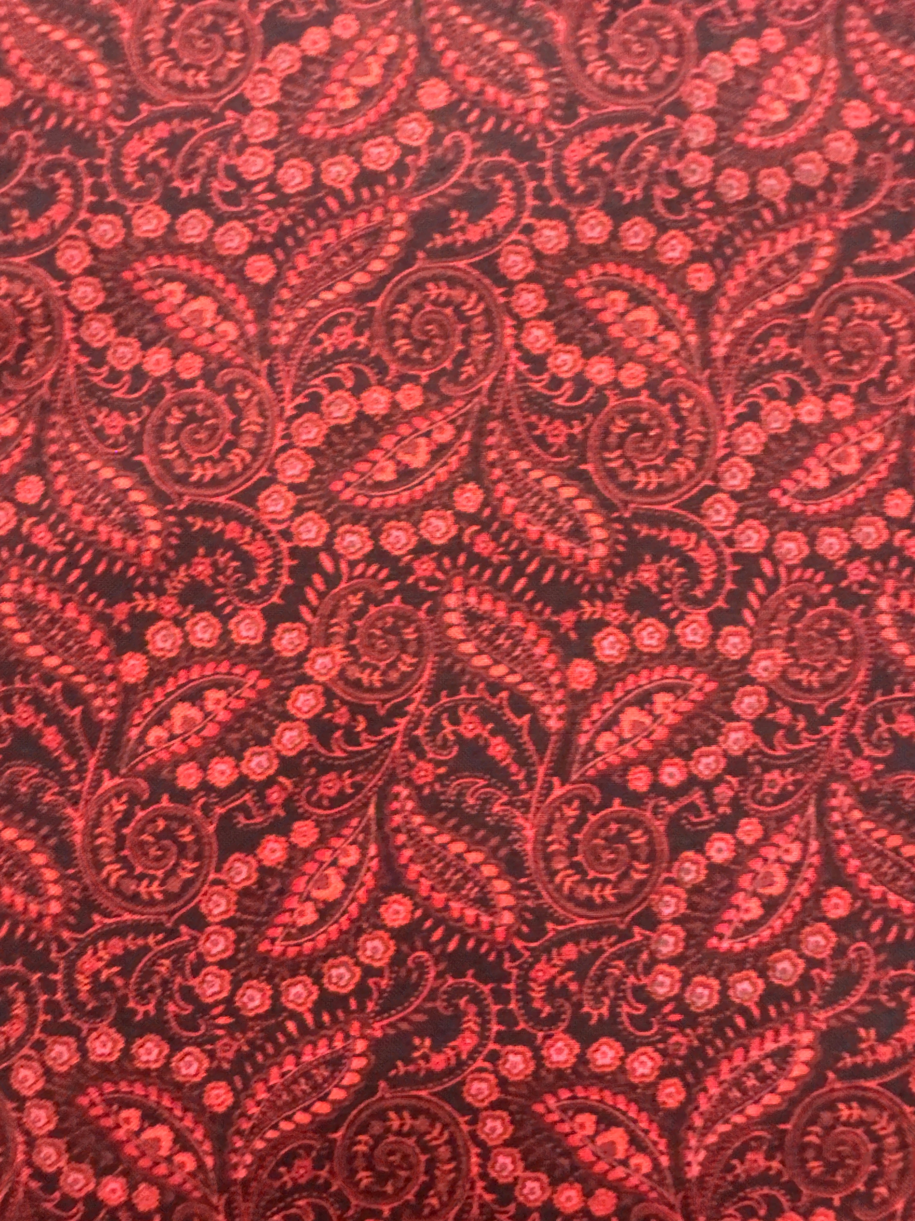 Quiet Place Cranberry red blender quilting fabric by Henry Glass