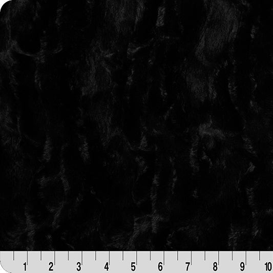 Glacier Black 2 Yard Luxe Cuddle Cut
