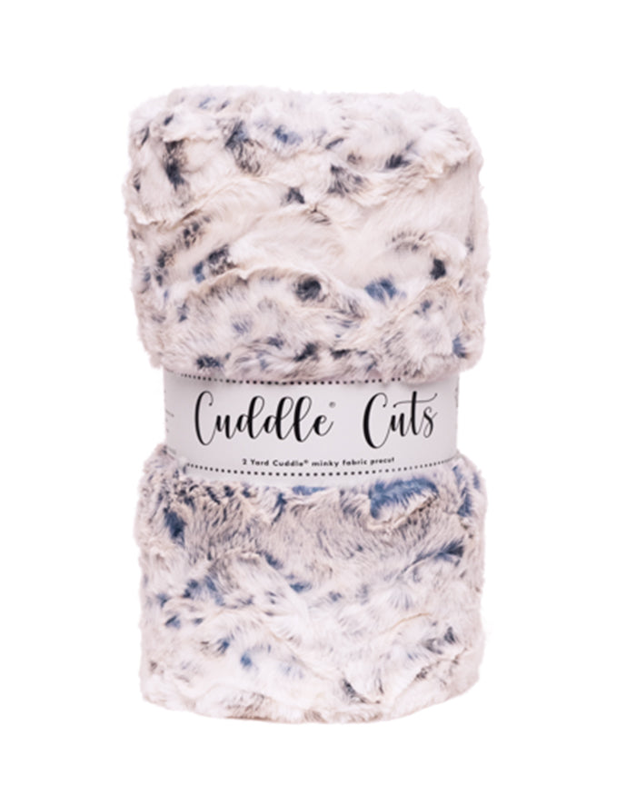 Snowyowl Navy 2 Yard Luxe Cuddle Cut