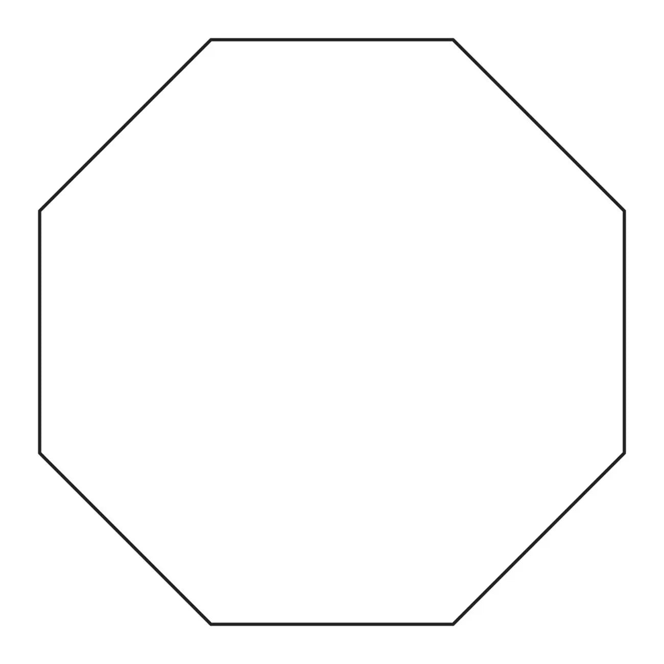 2in Octagon Papers Checker Distributor