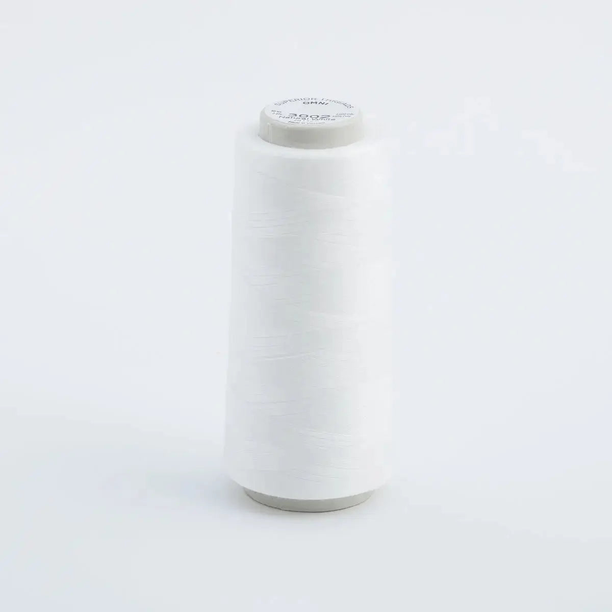 3002 OMNI Natural White 2,000 yd. mini cone Superior Threads