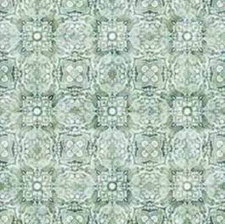 Cotton Tails - Geo Medallion - Sage Green 44" / 45" Fabric Per Yard