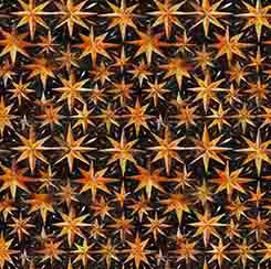 QT Fabrics Creepin It Real stars Halloween quilting cotton fabric