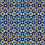 Resplendent Medallion Denim quilting fabric by Quilting Treasures