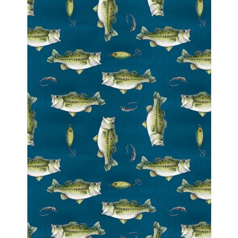 WL Directional Fish Toss Blue - Reeled In