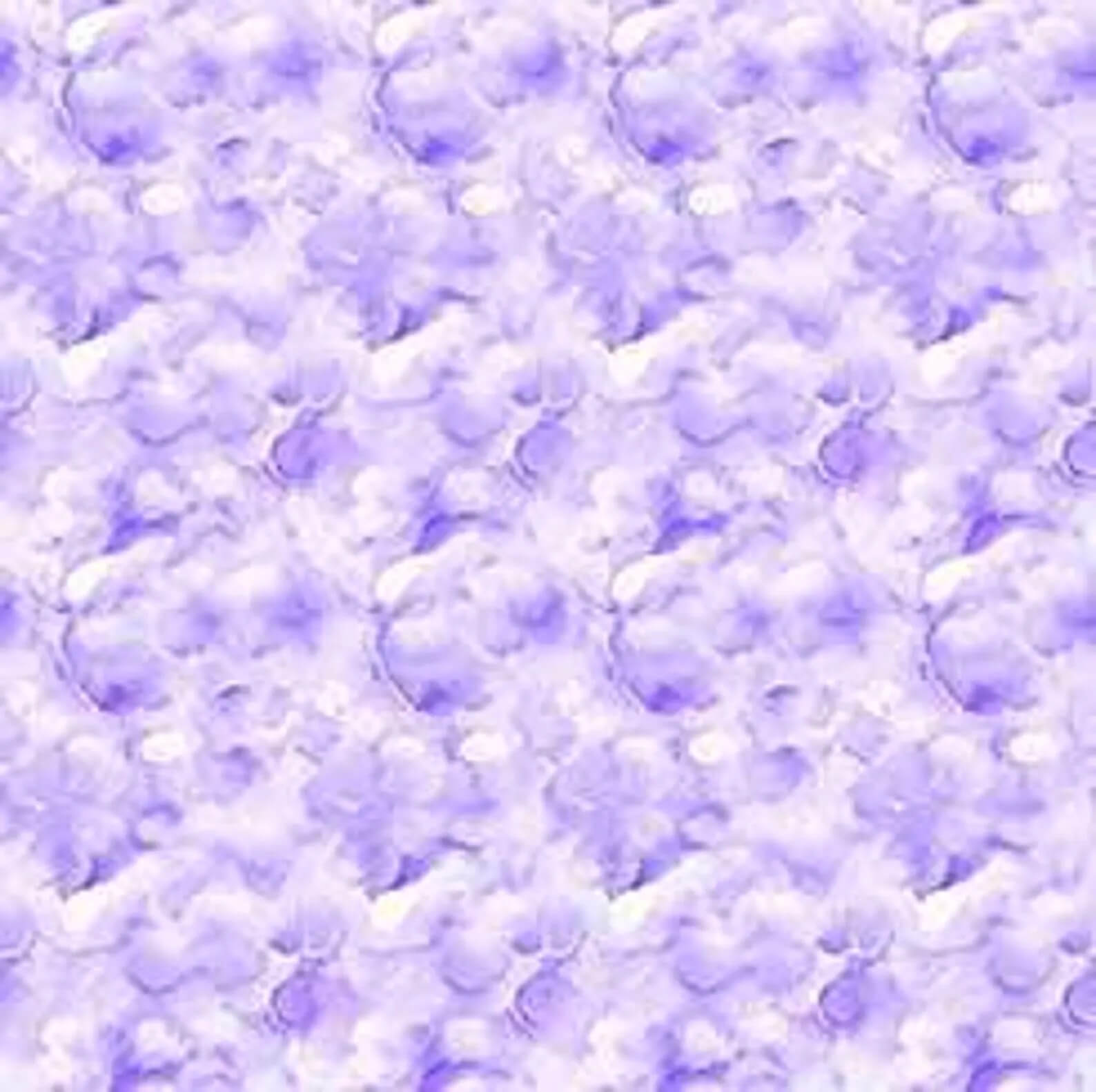 Oh The Places - Clouds - Lavender 44" / 45" Fabric Per Yard