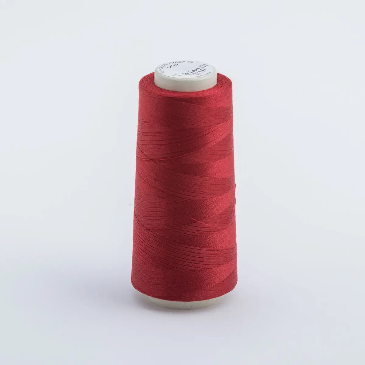 3140 OMNI Fiery Red 2,000 yd. mini cone Superior Threads