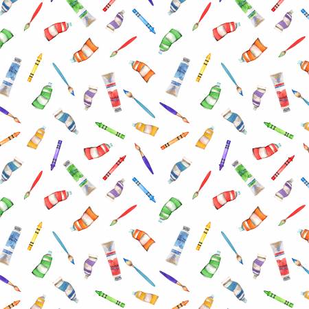 Wilmington Art Materials White quilting fabric