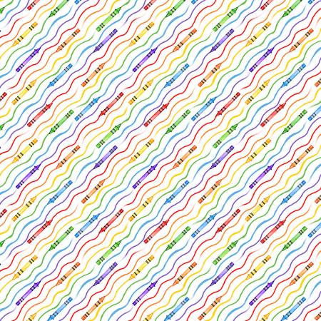Wilmington Diagonal Stripe White quilting fabric
