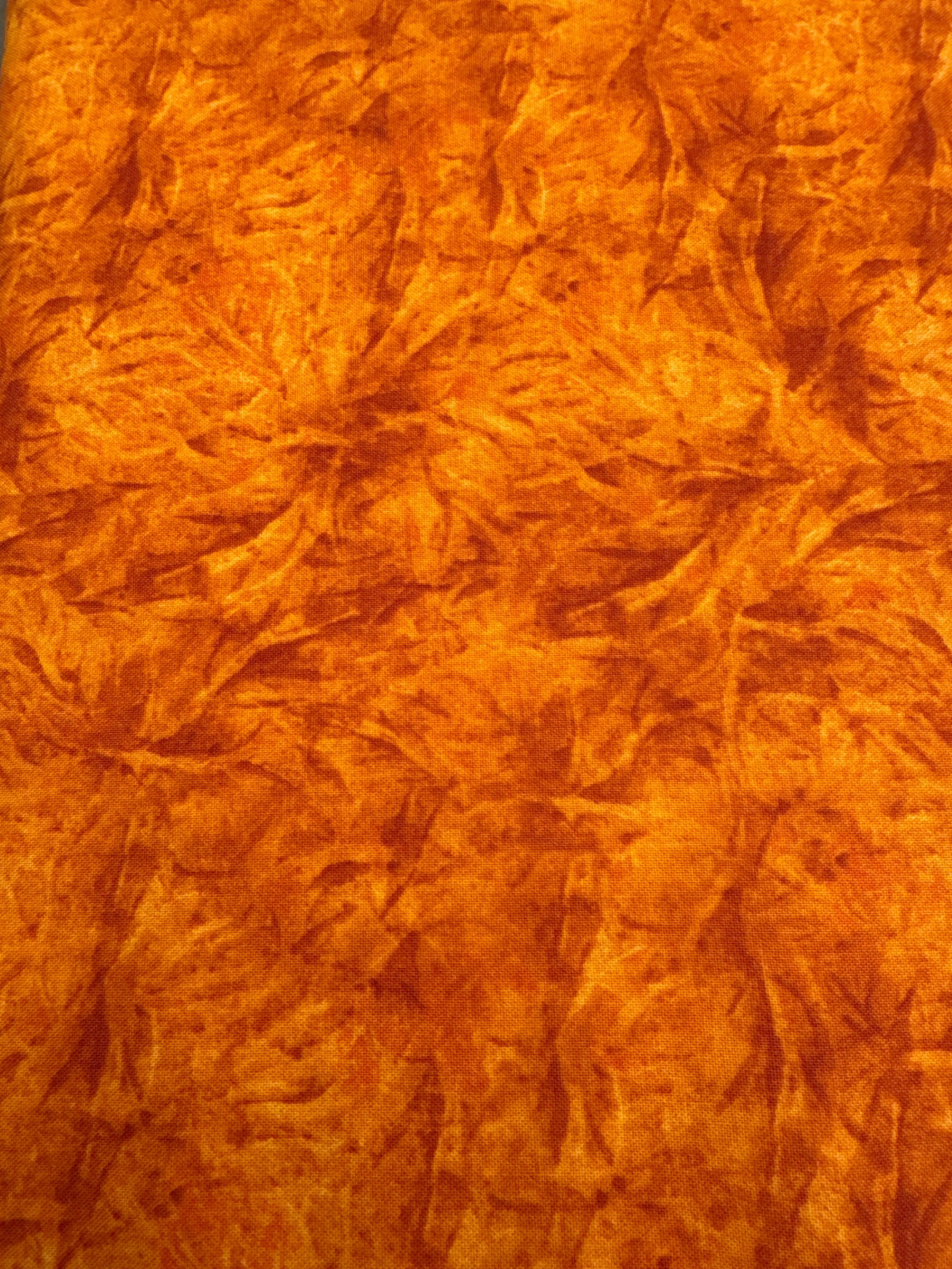 Garden Gate Roosters Fire Orange novelty quilting fabric by Wilmington Prints