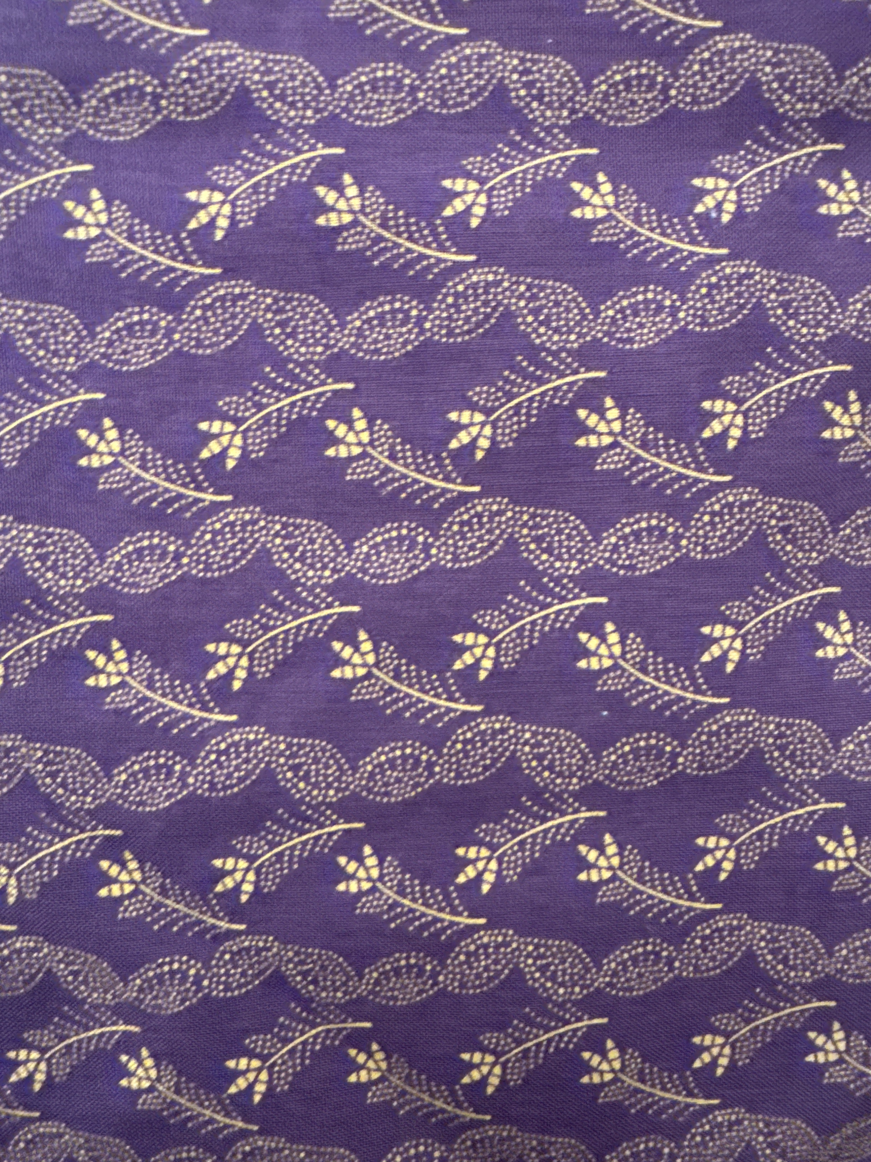 I Love Purple Gold Wheat Rope blender quilting fabric by Marcus Fabrics