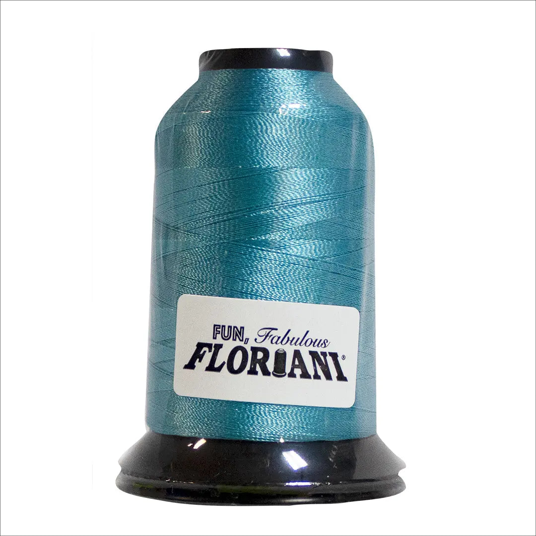 391 BERYL BLUE - Floriani Thread 40 weight 1000M Rnk Distributing