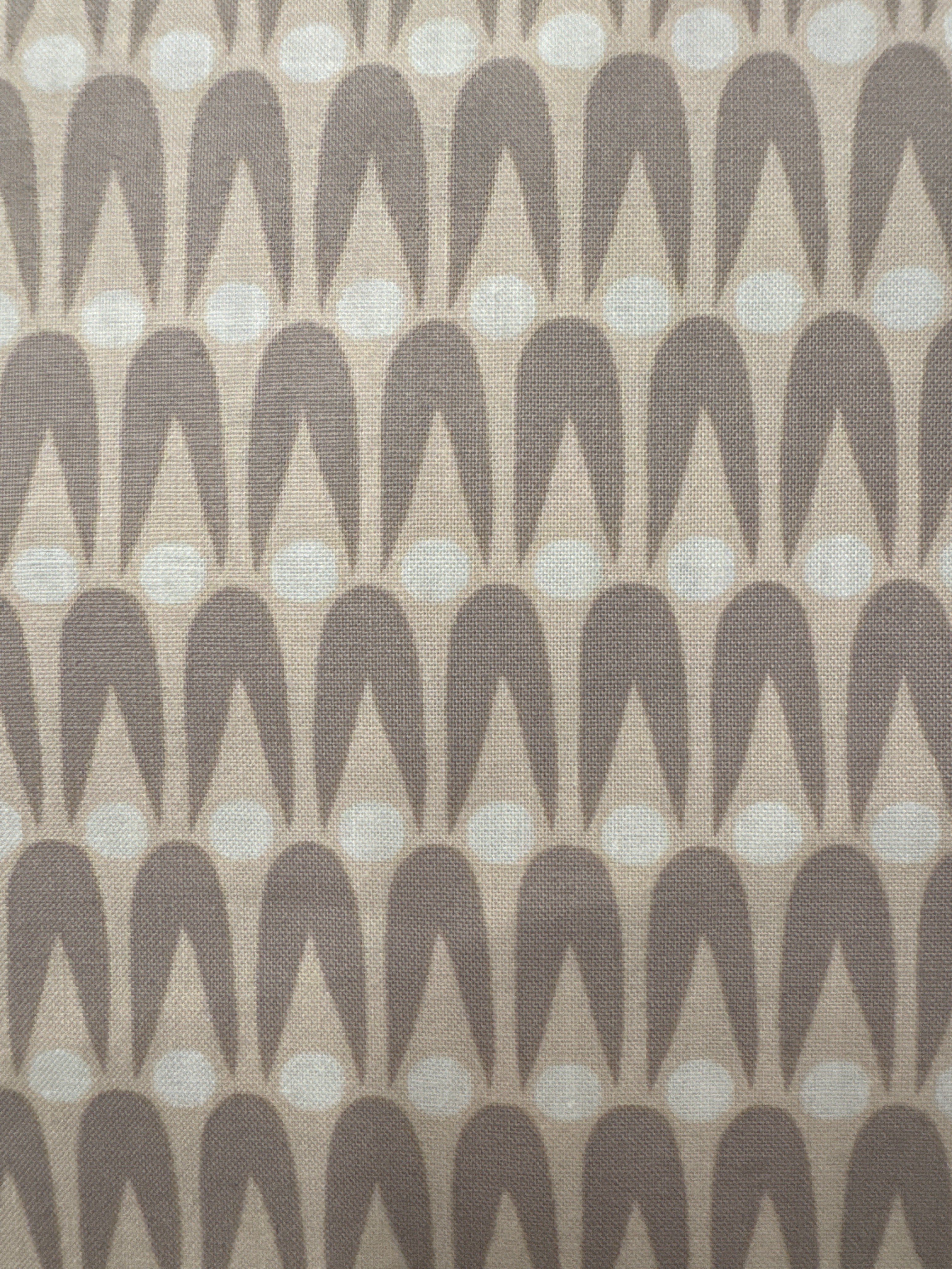 Andover Perennial 70s deco print