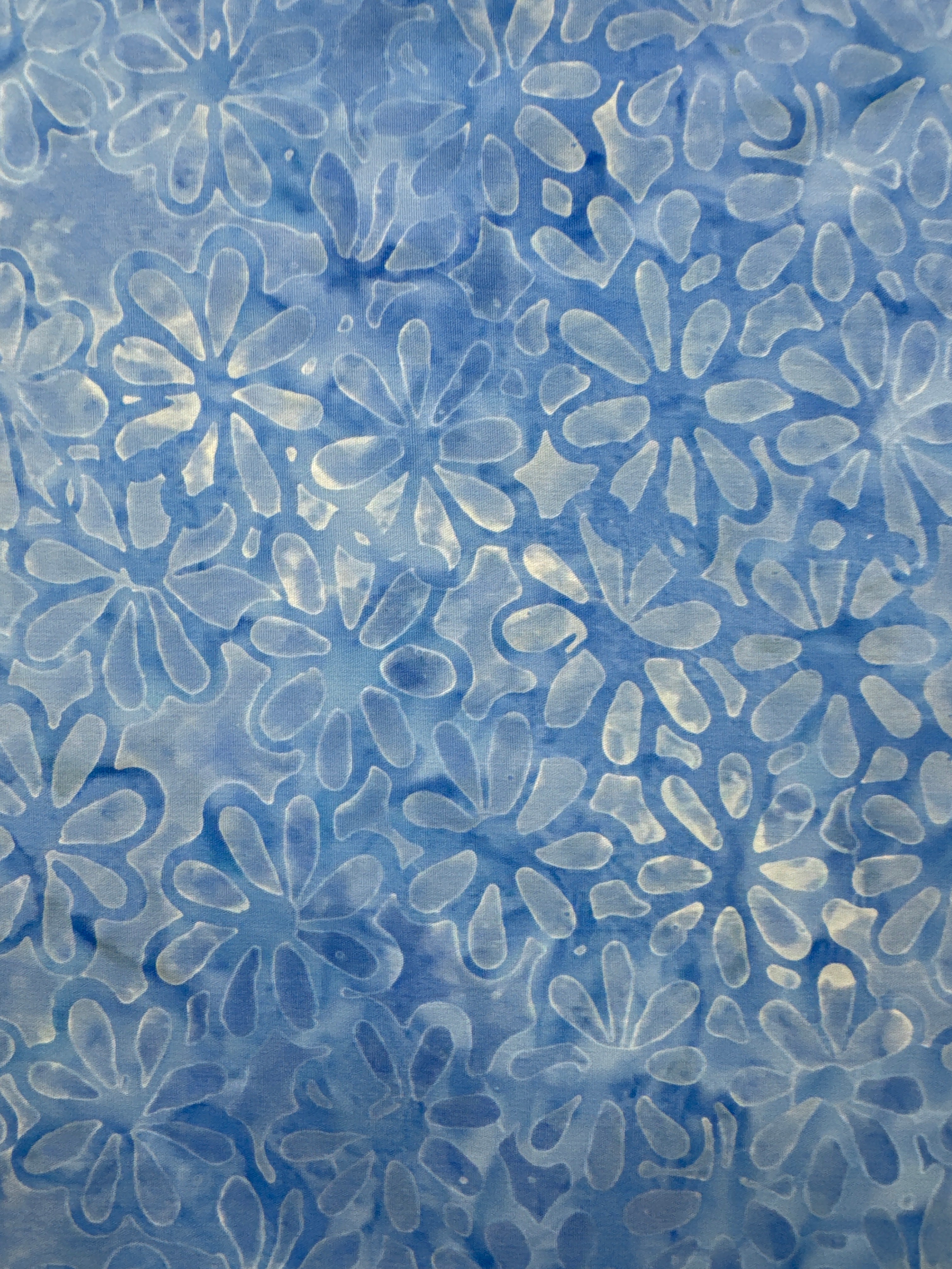 BeColorful Country Blue Flowers floral quilting fabric by Andover Fabrics