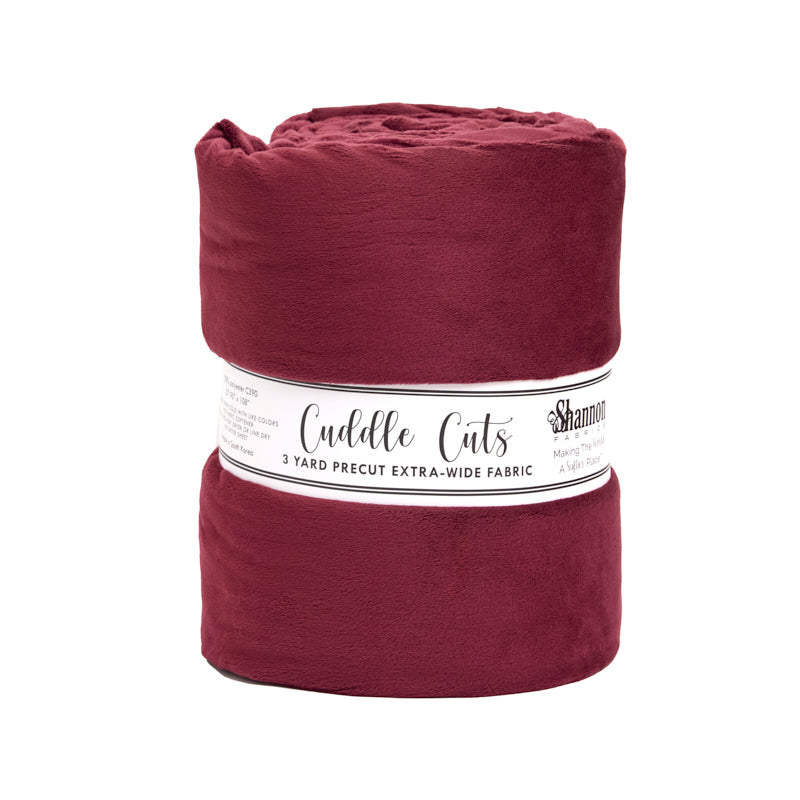 C390 Blk Cherry 3 Yard C390 Cuddle Cut