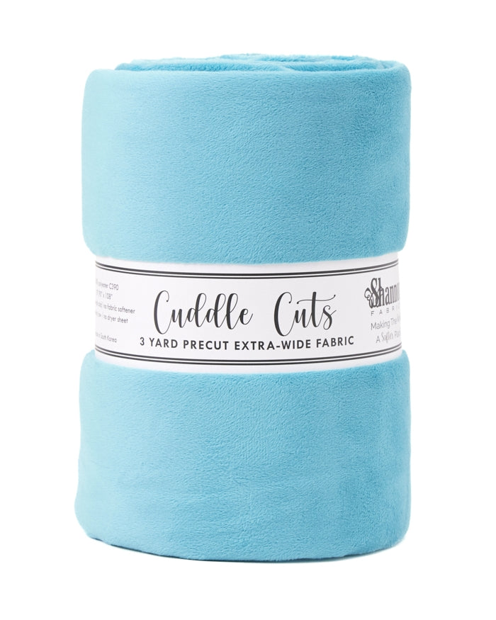 C390 Teal 3 Yard C390 Cuddle Cut