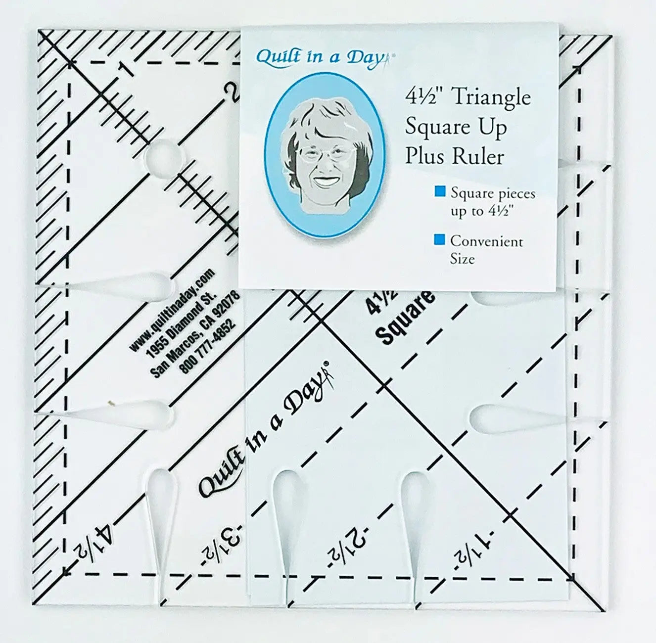 4 1/2 Triangle Square Up PLUS - Linda's Electric Quilters