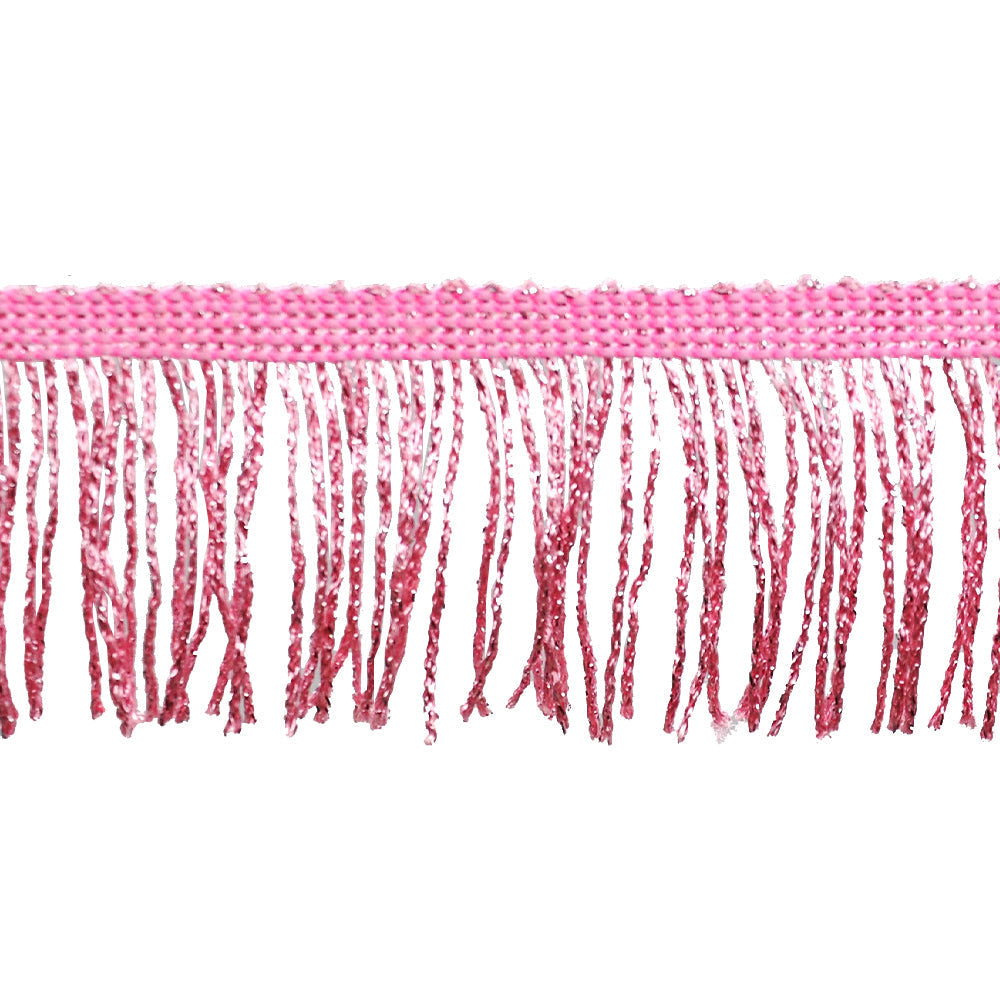 4-inch Metallic Chainette Fringe Trim, 15-Yard Roll – for Costumes, Apparel & Home Decor