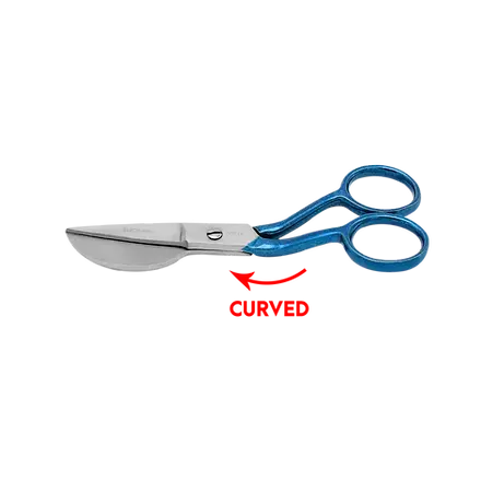 4.5" Left Handed Duckbill Applique Scissors - Linda's Electric Quilters