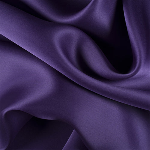Runway Silks Purple Silk Satin Organza Fabric - Reorderable