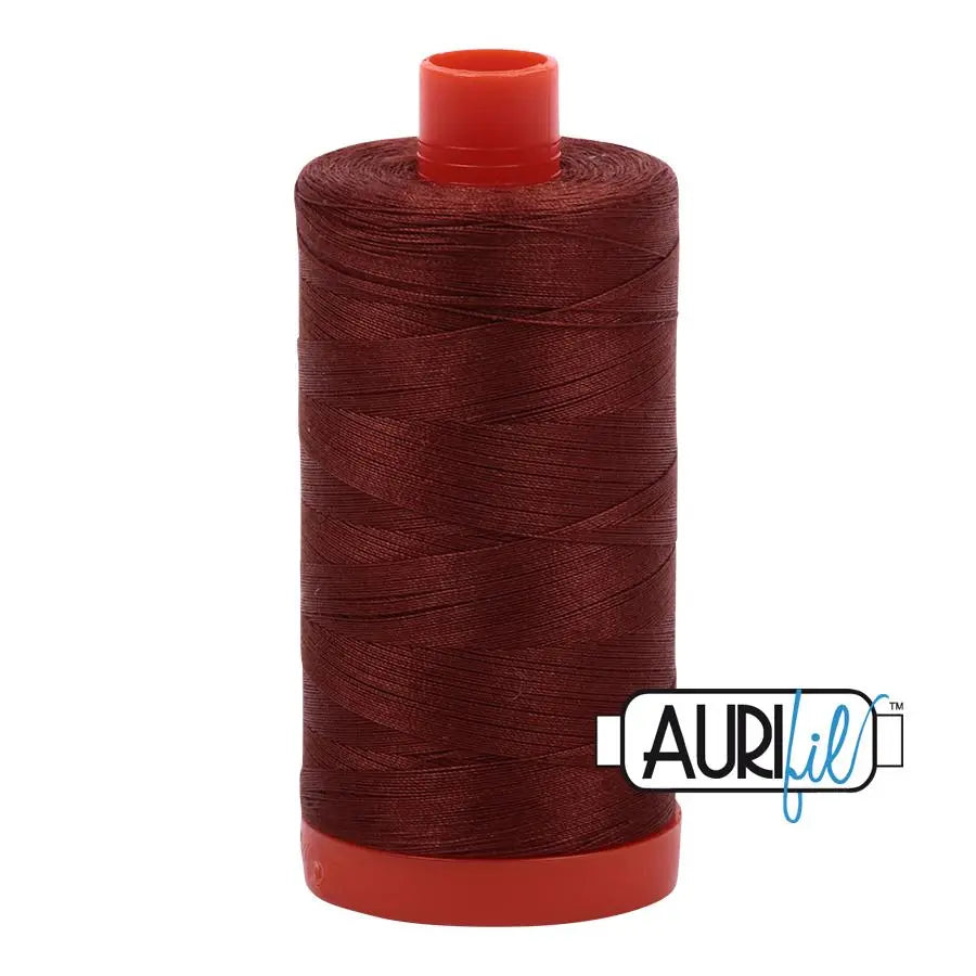 4012 Copper Brown Aurifil Cotton 50wt