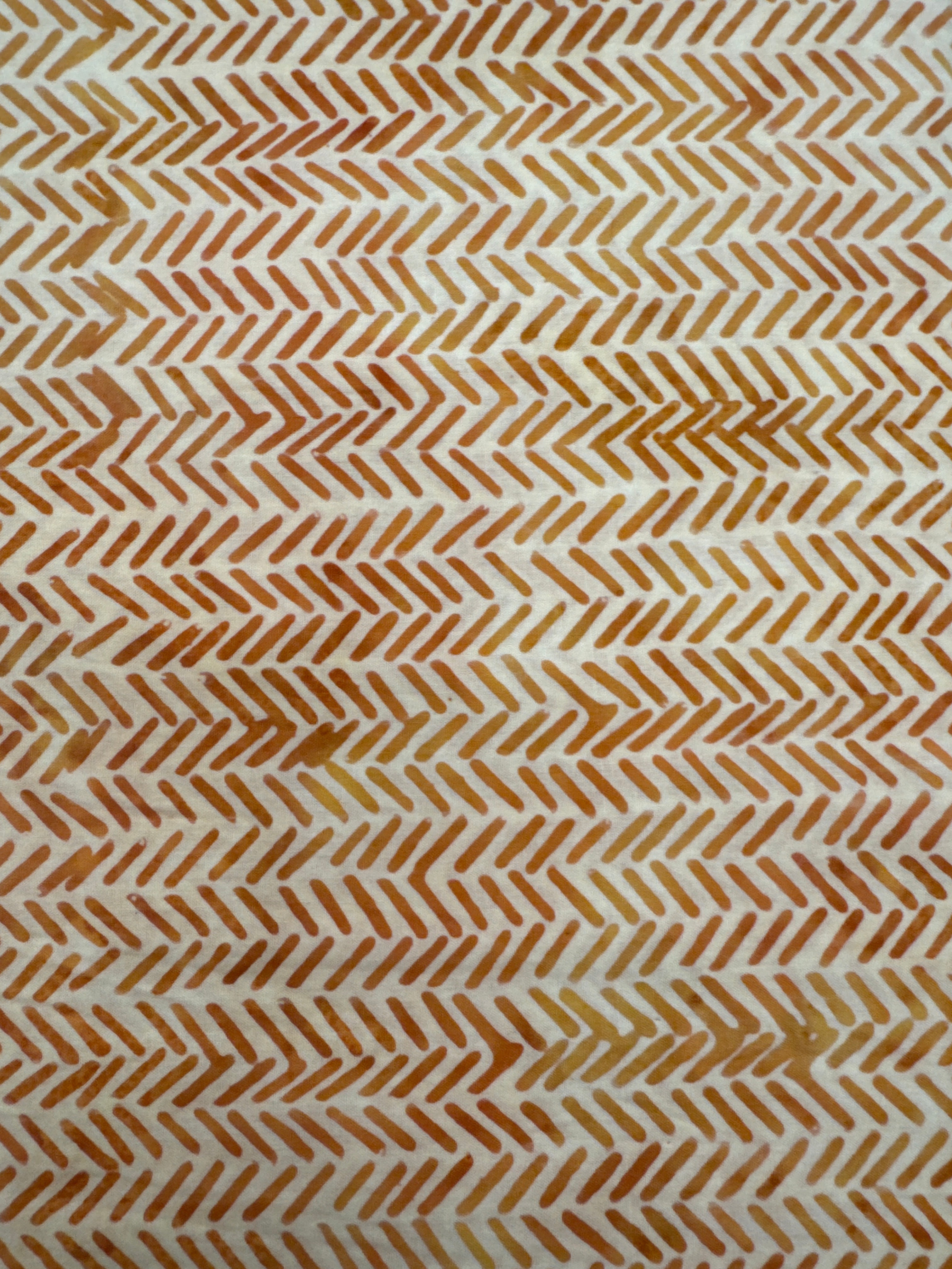 Apricot Hatches orange blender quilting fabric by Hoffman Fabrics