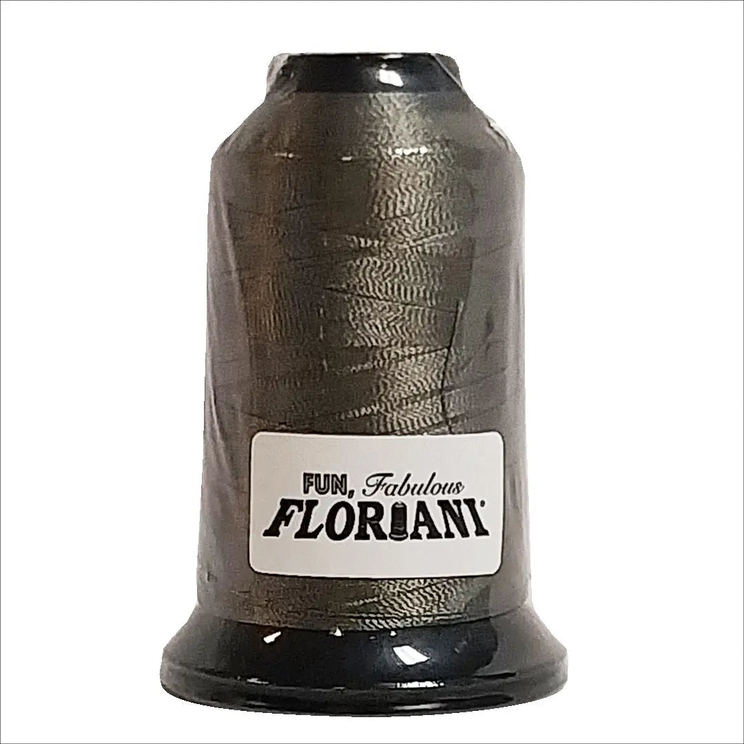 413 OLD SILVER - Floriani Thread 40 weight 1000M Rnk Distributing