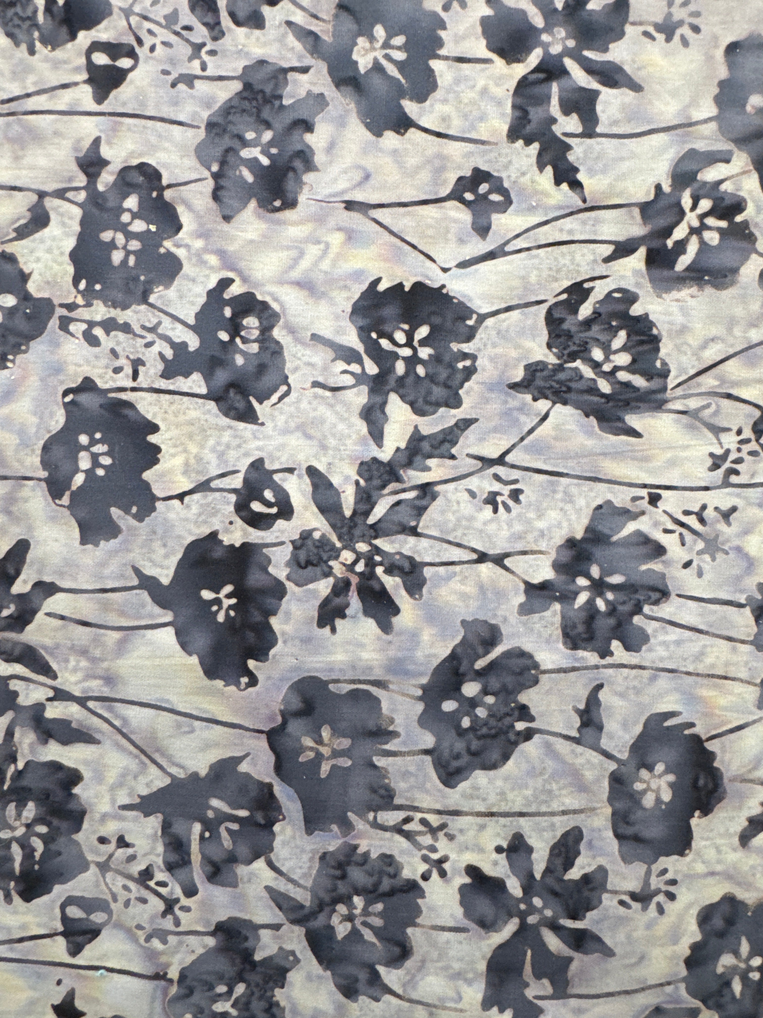 Andover Dusty Purple Flowers quilting fabric
